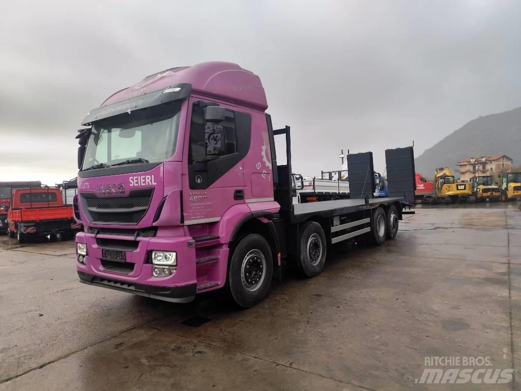 Iveco STRALIS 320S46 Platós/Csörlős teherautók