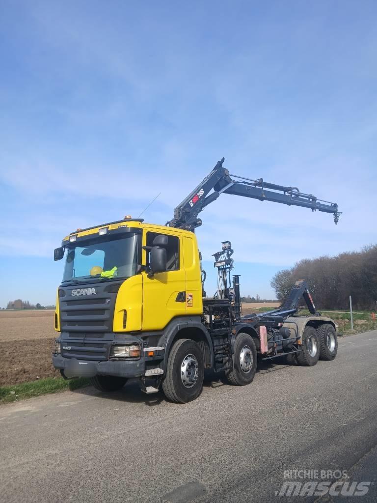 Scania R 420 Horgos rakodó teherautók