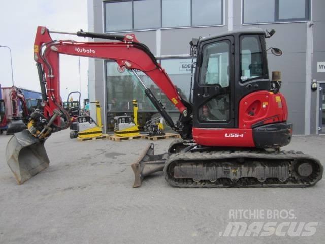 Kubota U 55-4 Mini kotrók < 7t
