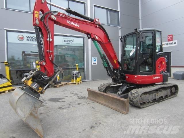 Kubota U 55-4 Mini kotrók < 7t