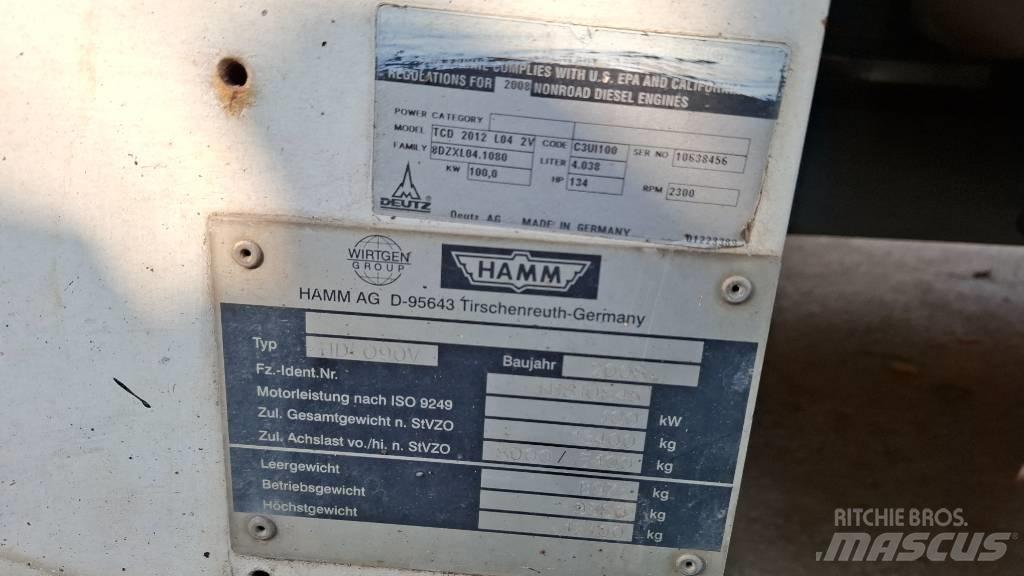 Hamm HDO 90 V Ikerdobos hengerek