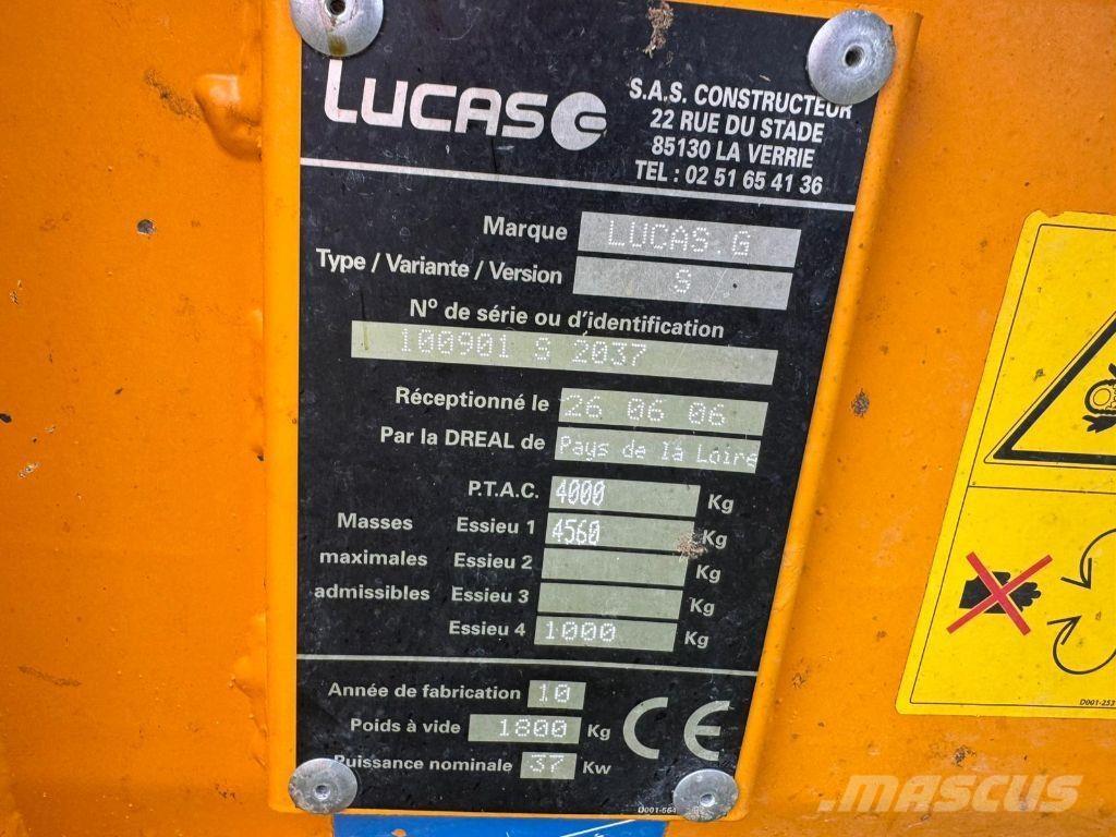 Lucas Castor+ 30R Bála aprító, vágó, csomagoló