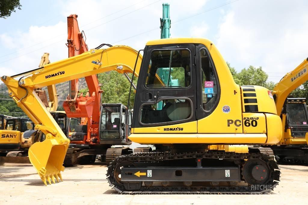 Komatsu PC 60-7 Mini kotrók < 7t