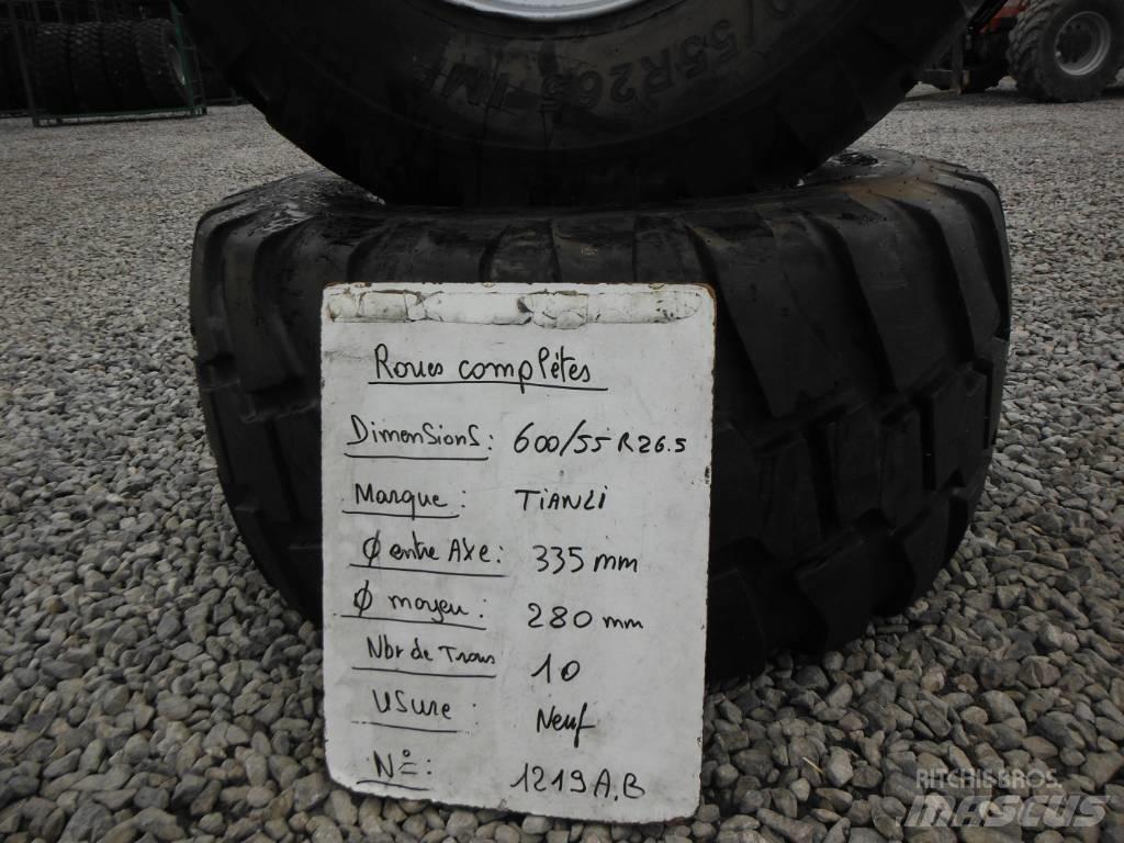 TIANLI 600/55R26.5 Gumiabroncsok, kerekek és felnik