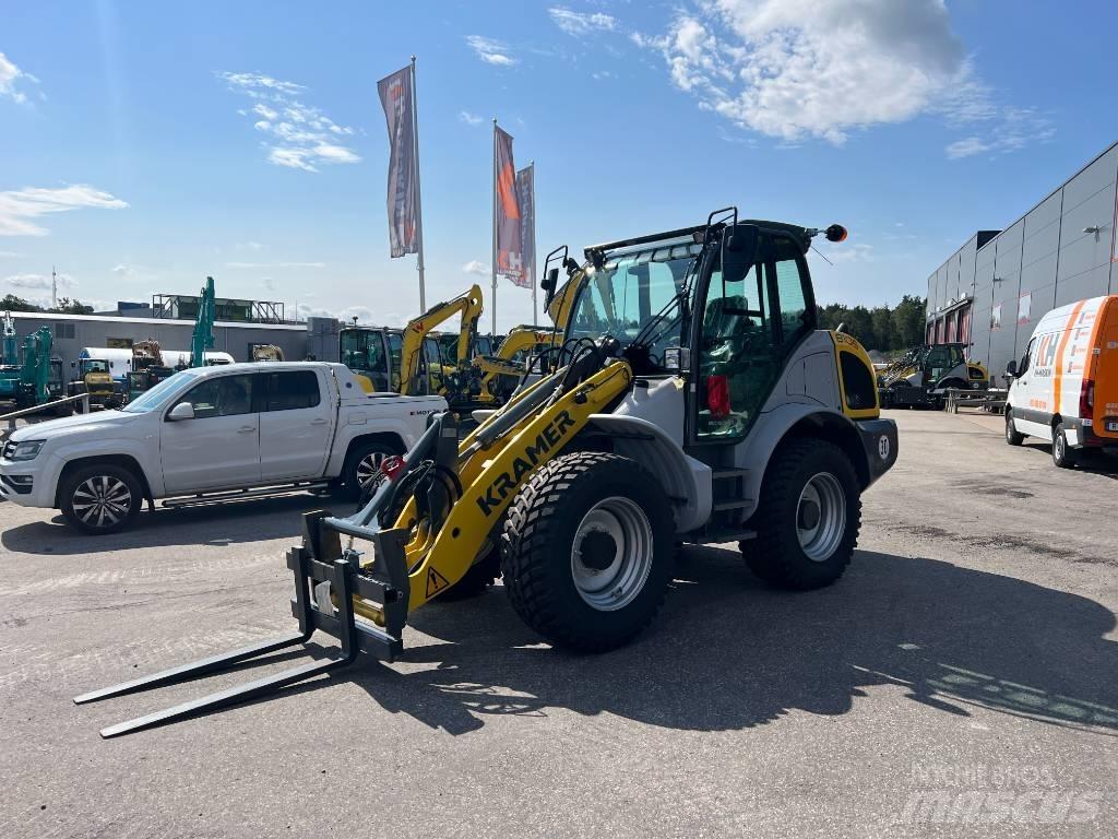 Kramer 8105 Gumikerekes homlokrakodók