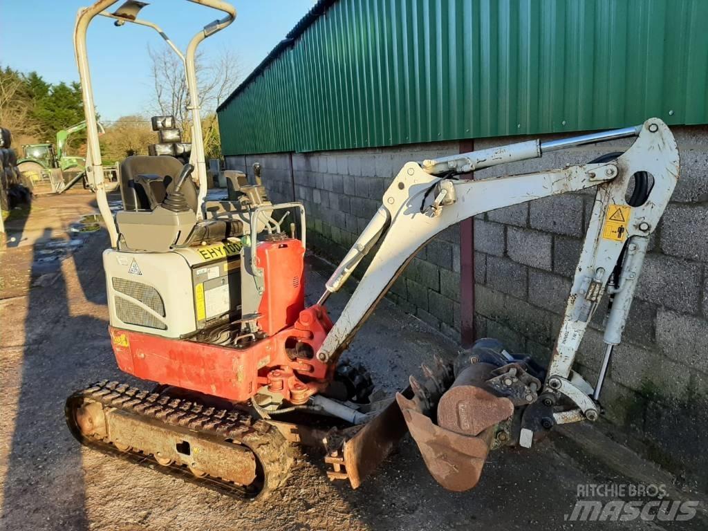 Takeuchi TB 210 Mini kotrók < 7t