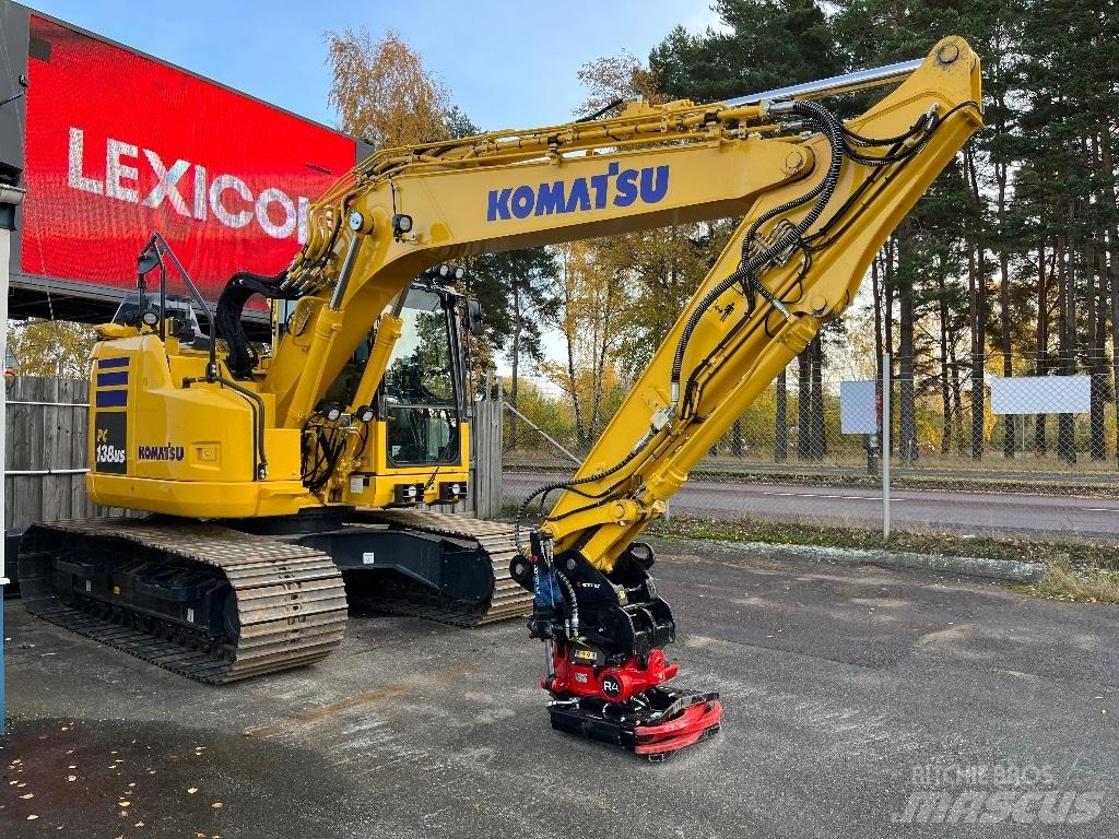 Komatsu PC138US-11 Lánctalpas kotrók