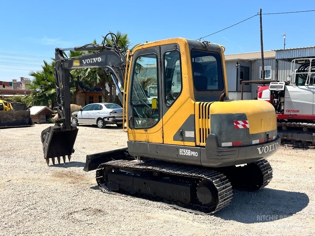 Volvo ECR 55 Mini kotrók < 7t