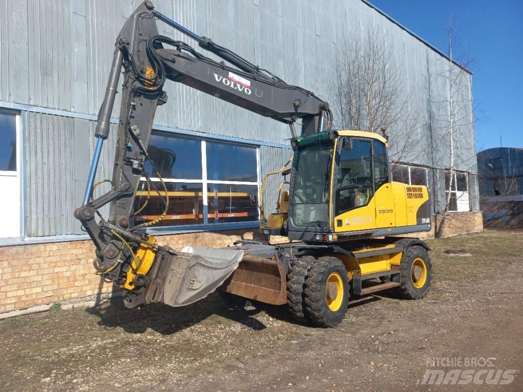 Volvo EW 160 C Gumikerekes kotrók