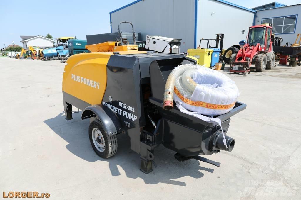 Plus Power VTGZ - 20S Betonpumpák