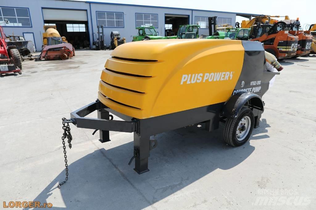 Plus Power VTGZ - 20S Betonpumpák