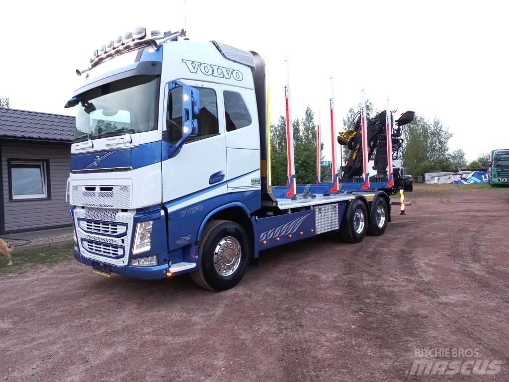 Volvo FH500 Rönkszállító teherautók