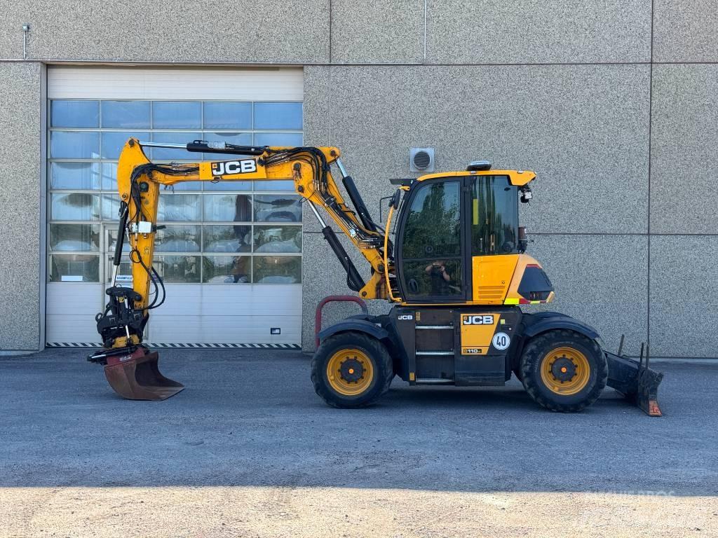 JCB Hydradig Gumikerekes kotrók