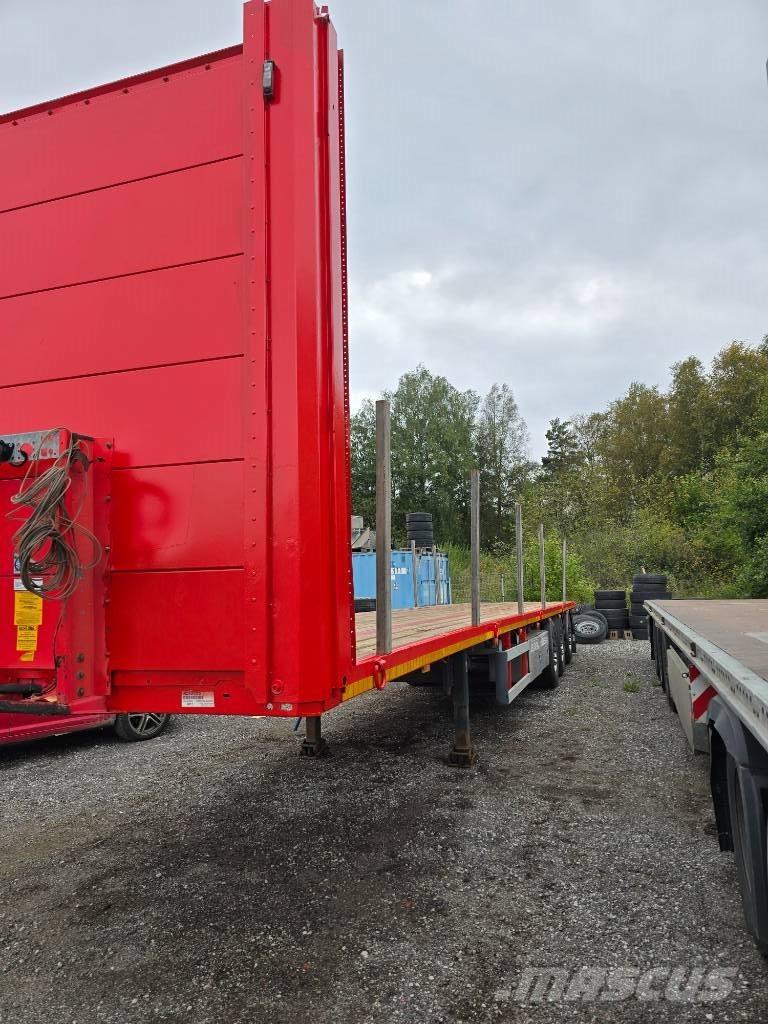 Kel-Berg kelberg Platós / Ponyvás félpótkocsik