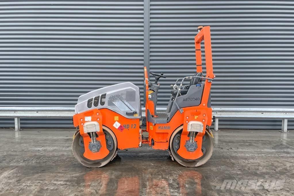 Hamm HD 12 VV Ikerdobos hengerek