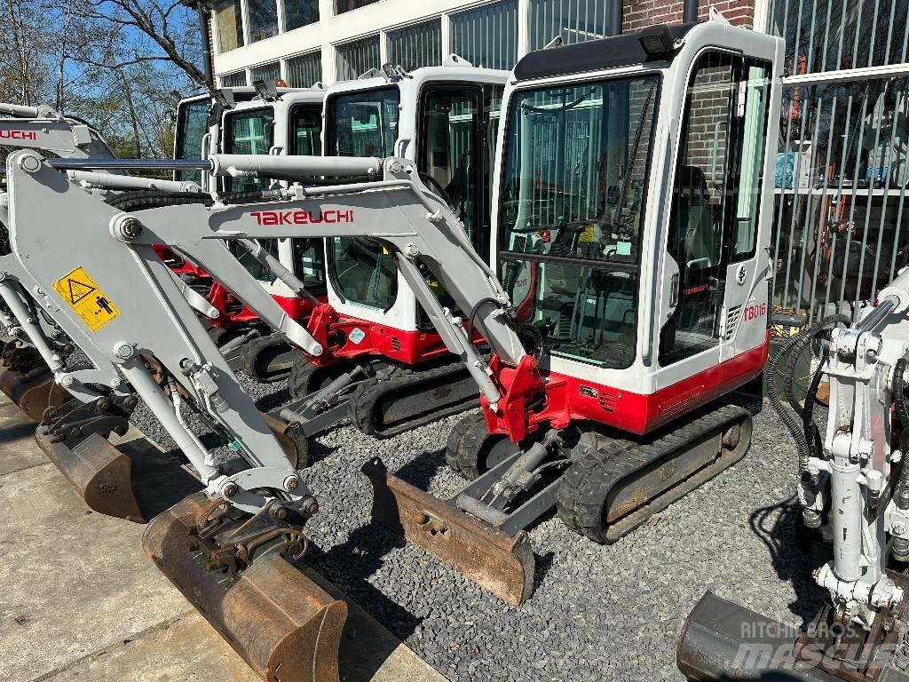 Takeuchi TB 016 Mini kotrók < 7t