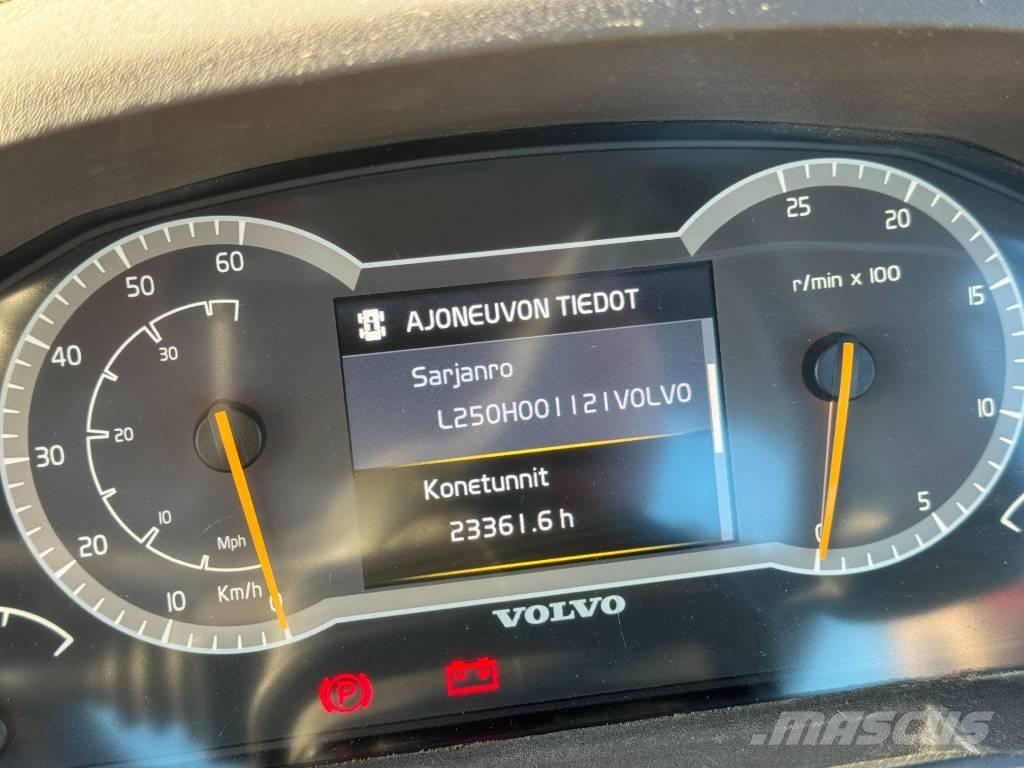 Volvo l 250 H Gumikerekes homlokrakodók