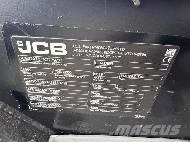 JCB TM 320 S Teleszkópos mezőgazdasági rakodók