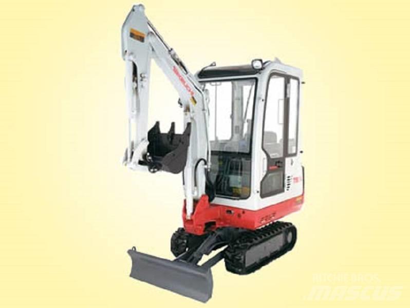 Takeuchi TB016 Mini kotrók < 7t