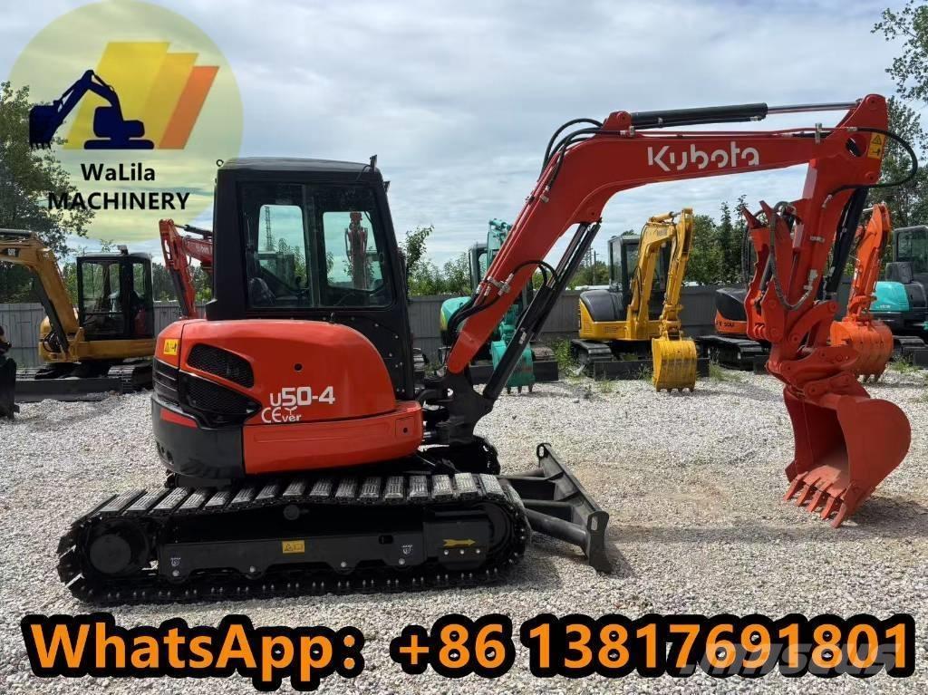 Kubota U 50-4 Mini kotrók < 7t