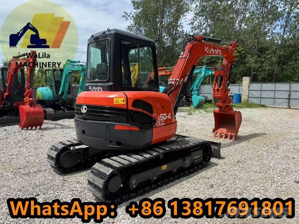 Kubota U 50-4 Mini kotrók < 7t