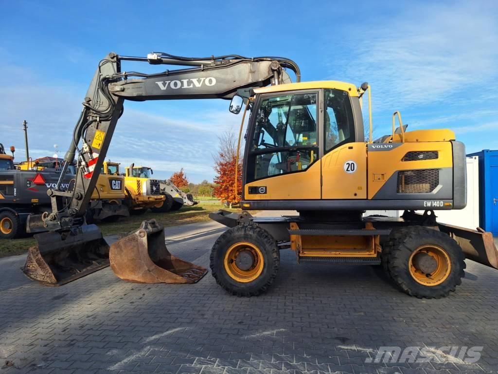 Volvo EW 140 D Gumikerekes kotrók