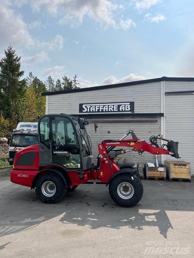 Weidemann 2080 Gumikerekes homlokrakodók