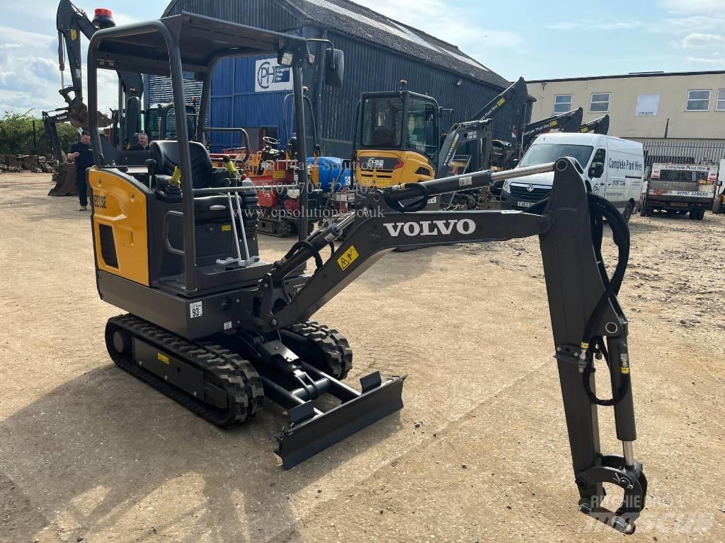 Volvo EC 18 E Mini kotrók < 7t