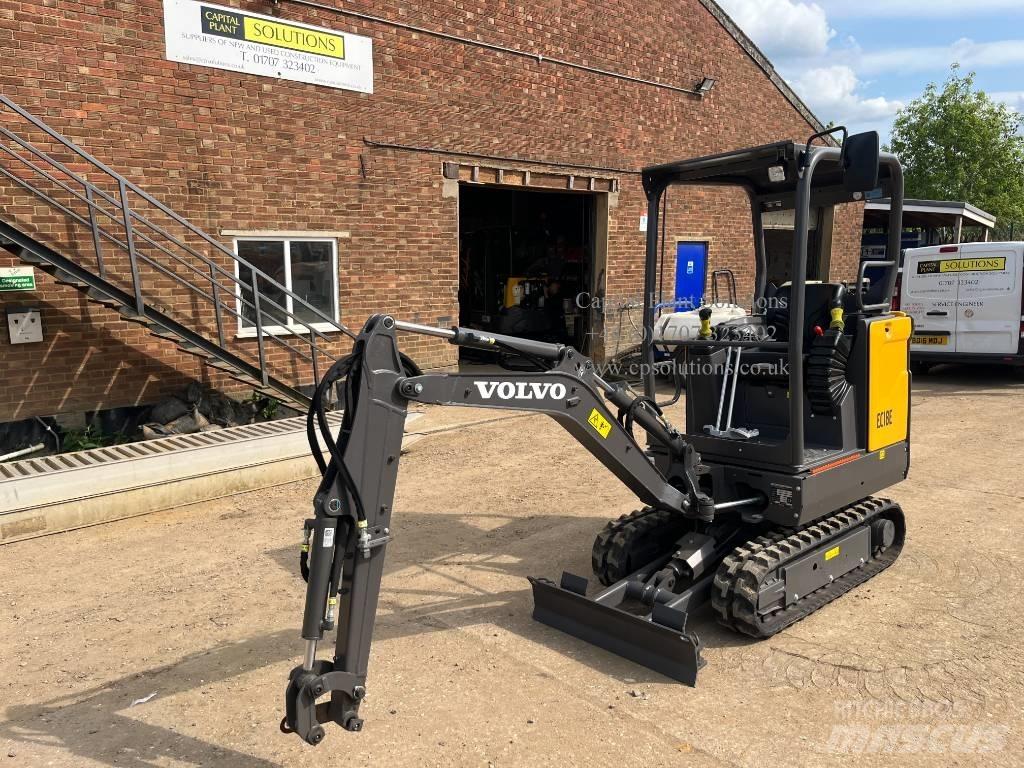 Volvo EC 18 E Mini kotrók < 7t