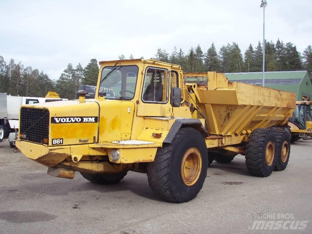 Volvo BM 861 6+6 Csuklósdömperek