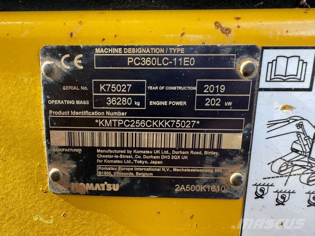 Komatsu PC 360 LC-11 Lánctalpas kotrók