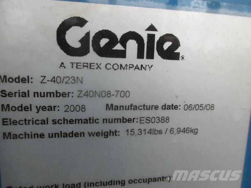 Genie Z 40/23 N Karos emelők