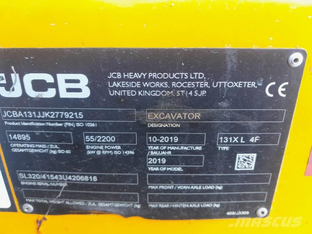 JCB 131 X Lánctalpas kotrók