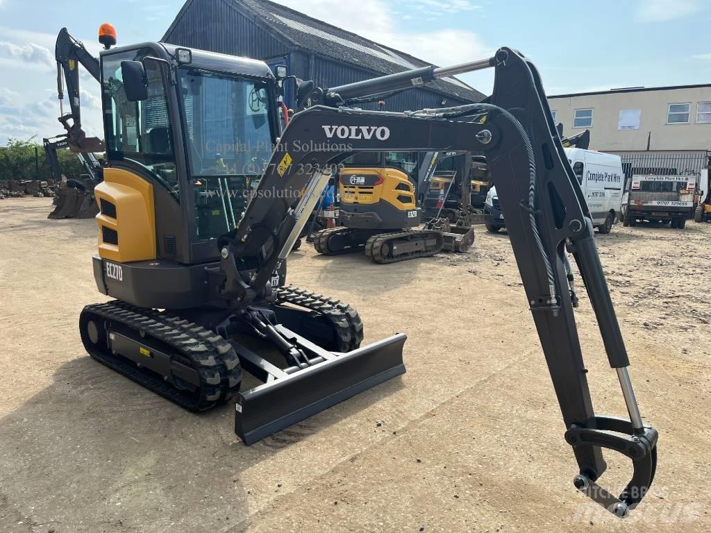Volvo EC 27 D Mini kotrók < 7t