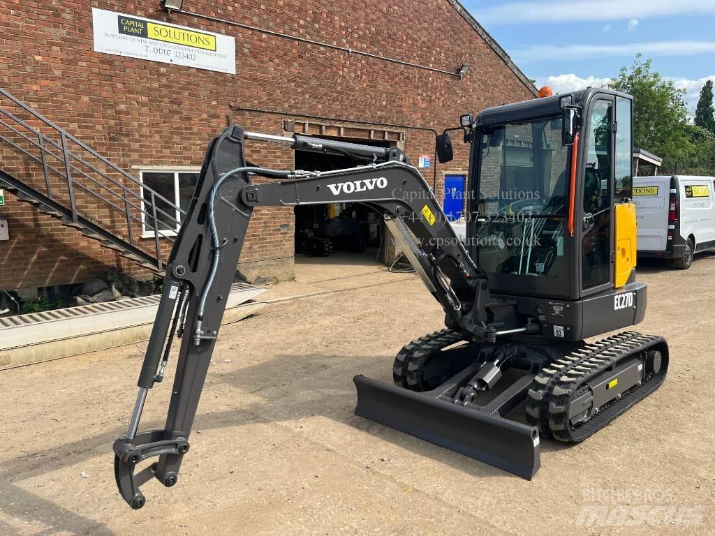 Volvo EC 27 D Mini kotrók < 7t