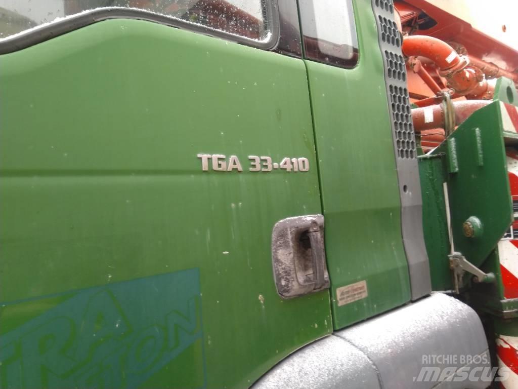 MAN TGA 33.410 Betonpumpák