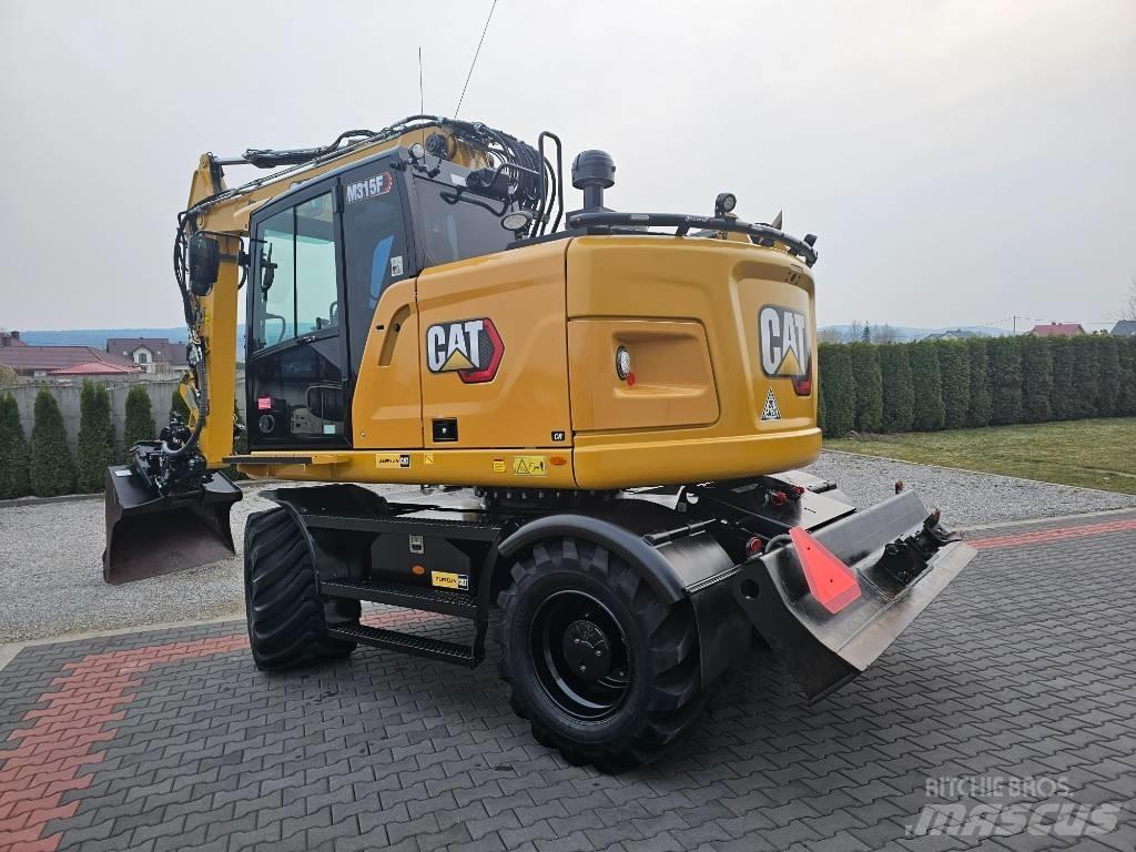 CAT M 315 F Gumikerekes kotrók