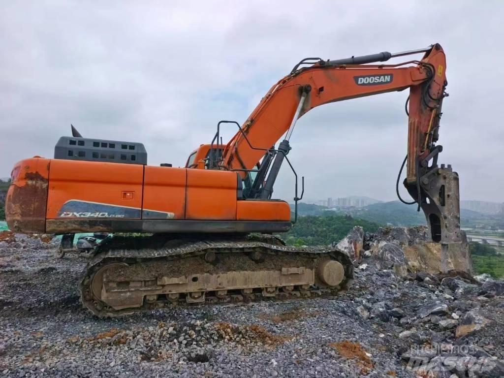 Doosan DX 340 LC-9C Lánctalpas kotrók