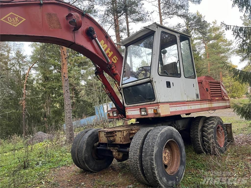 O&K MH5 Gumikerekes kotrók