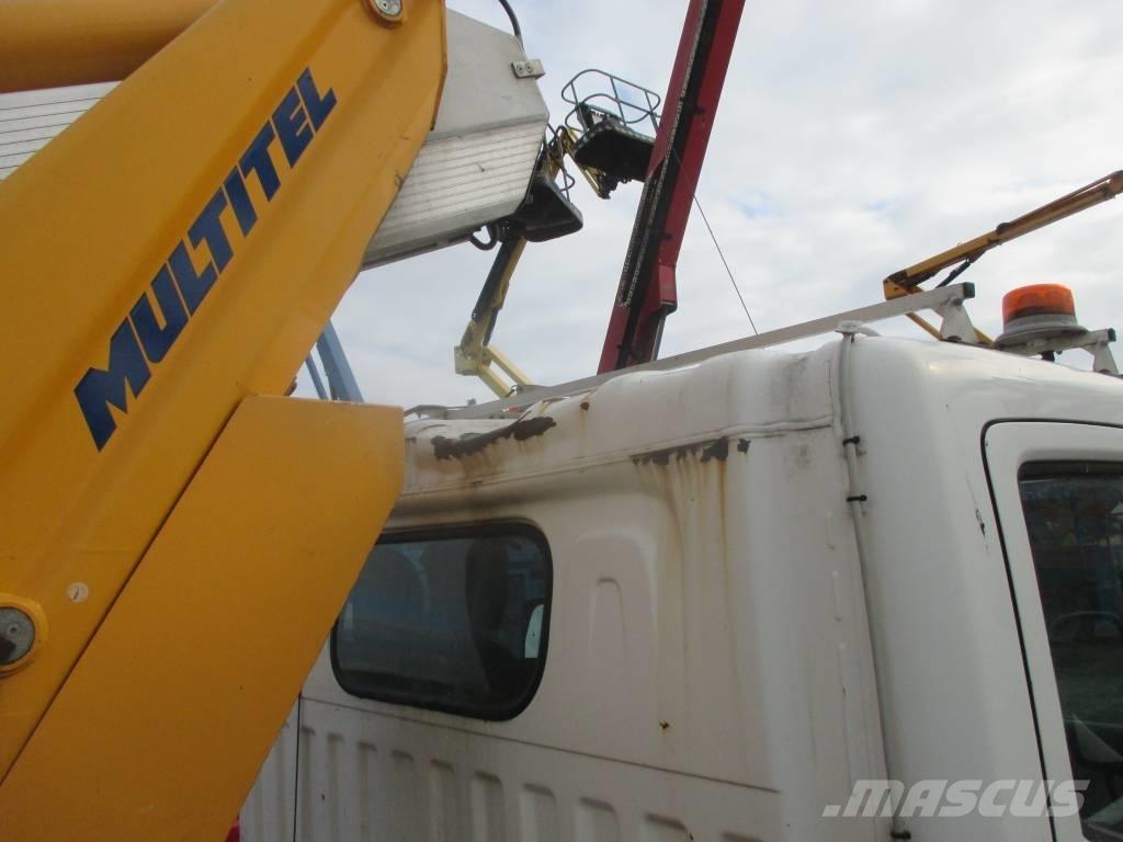 Multitel MT 202 Teherautóra szerelt emelők és állványok