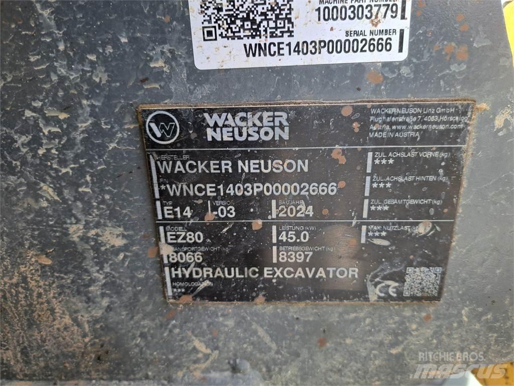 Wacker Neuson EZ80 Lánctalpas kotrók