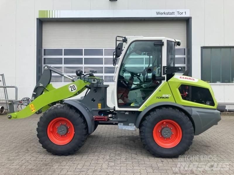 CLAAS TORION 530 Gumikerekes homlokrakodók