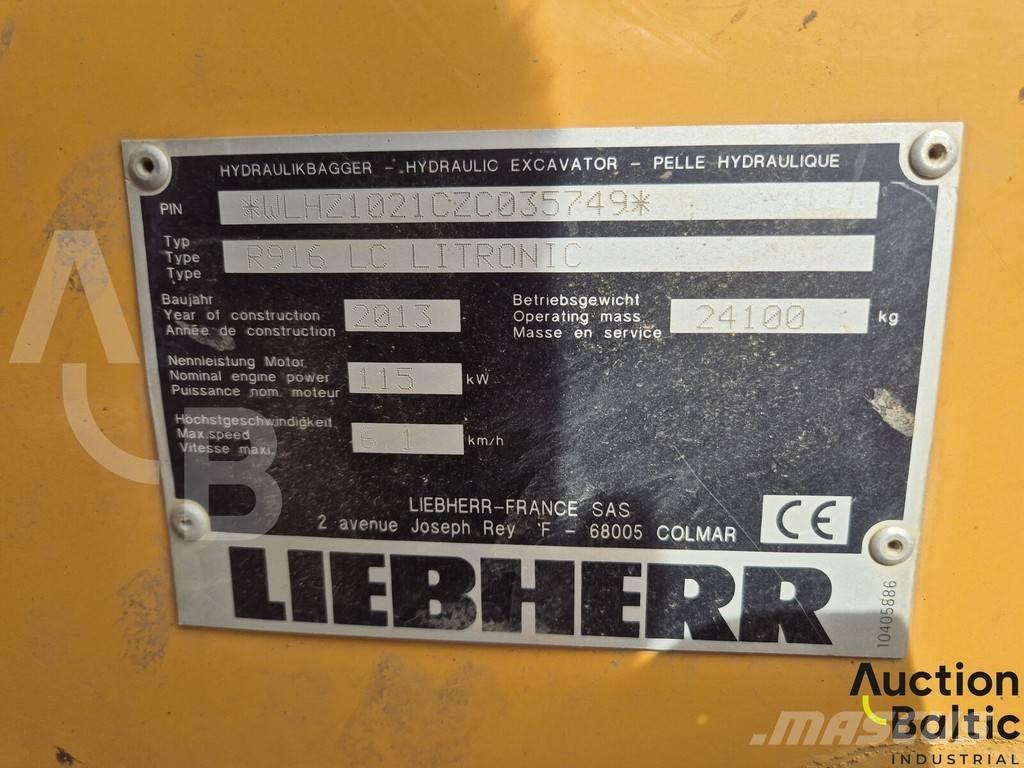 Liebherr R 916 LC Lánctalpas kotrók