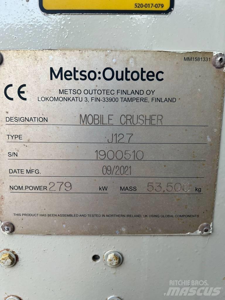 Metso Nordtrack J127 Törőgépek