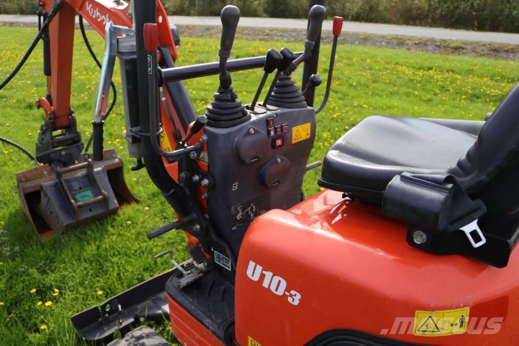 Kubota U10-3 Mini kotrók < 7t