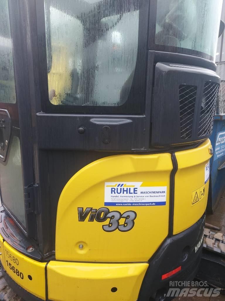 Yanmar Vio 33 Mini kotrók < 7t