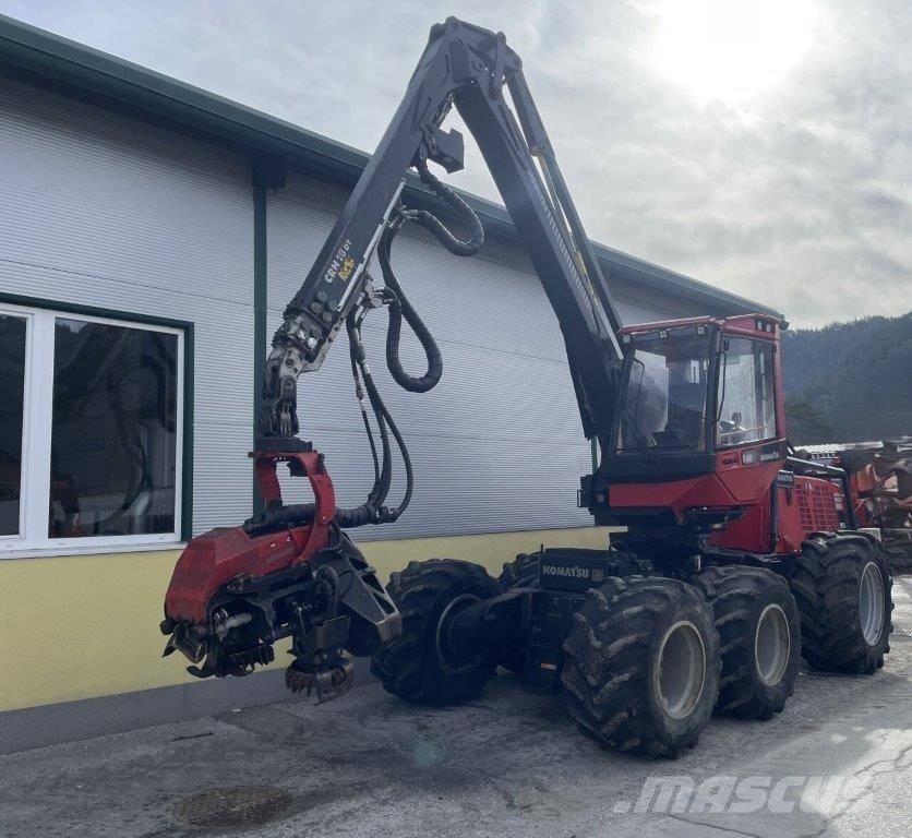 Komatsu 911.5 Betakarítók