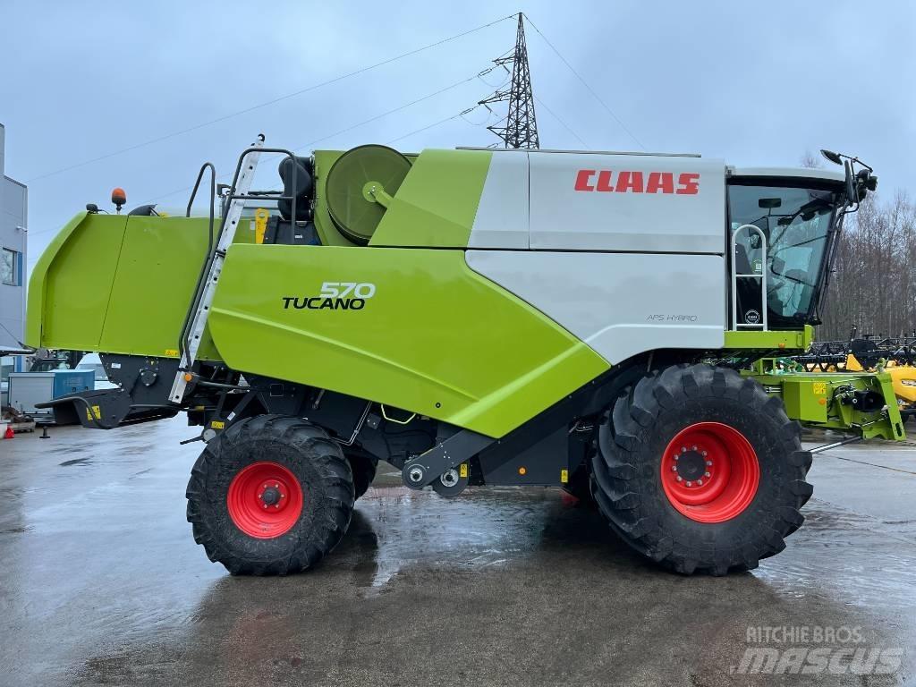 CLAAS Tucano 570 Kombájnok
