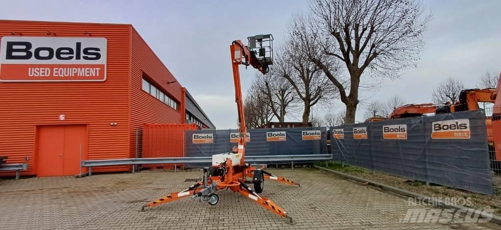 Niftylift 120TAC Pótkocsira szerelt emelők és állványok