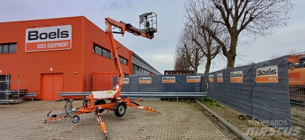 Niftylift 120TAC Pótkocsira szerelt emelők és állványok